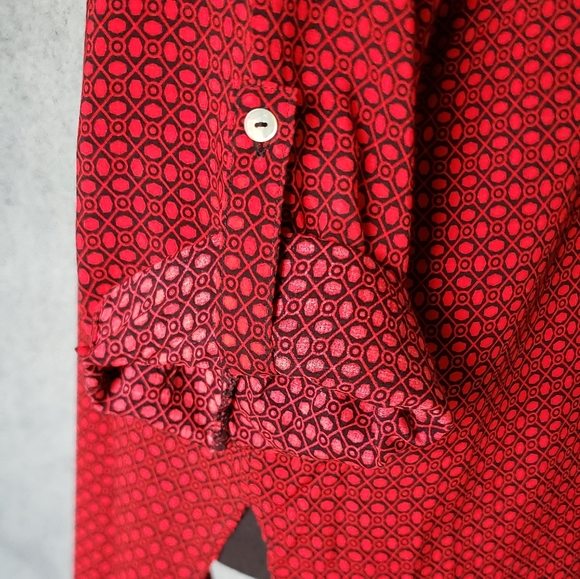 Grand & Greene Women's Red & Black Top Size L - Picture 10 of 14